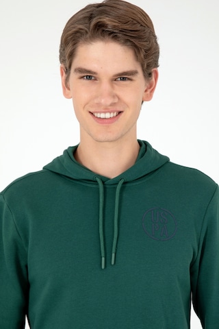 U.s. Polo Assn. Erkek Koyu Yeşil Sweatshirt 50293361-vr079 Koyu Yeşil