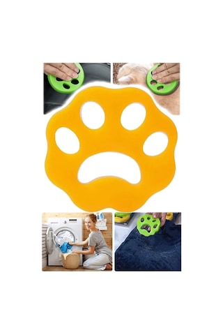 Kedi Köpek Sahipleri Için Yeniden Kullanılabilir Yıkama Lifi Temizleyici 2 Li Beyaz