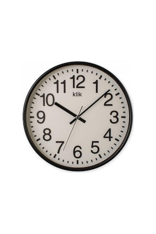 Digithome Venüs Minimalist Duvar Saati 26cm Siyah K-venus-sıyah C320.230 Siyah