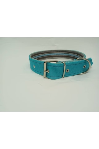 Kozaklı 10476 Büyük Irk Köpek Tasması Turkuaz 70 x 4 CM