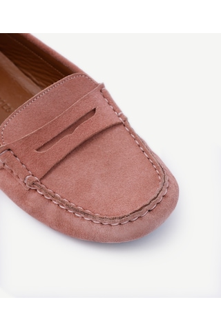 Yargıcı Yumuşak Deri Loafer 25ykay4070x 040 Pembe