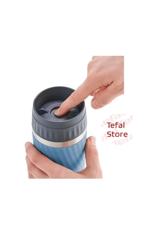 Tefal Travel Mug Easy Twist Termos - 0.36l 3 Renk Seçenekli