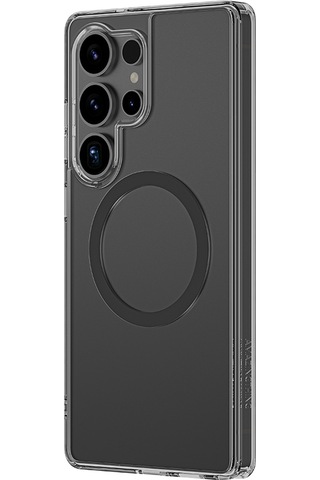 Galaxy Uyumlu S25 Ultra Kılıf Magsafe Uyumlu Amazingthing Minimal Serisi Kapak Titanyum-siyah