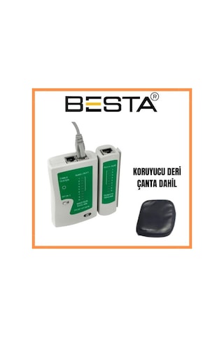 Rj45 / Rj11 Tester Adsl Kablo Cat5 Cat6 Kablo Test