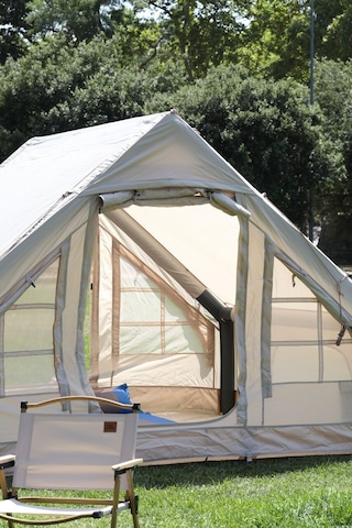 Şişme Kamp Çadırı 6-10 Kişilik Çadır Bej