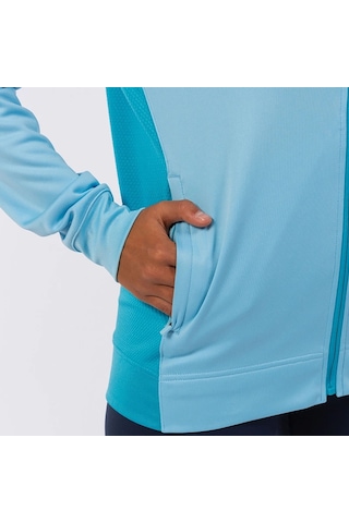 Açık Mavi Joma Kadın Futbol Sweatshirt Winner Full Zip 901679.365