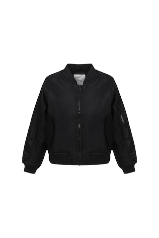 Civil Boys Kolu Cepli 10-13 Yaş Mont - Siyah