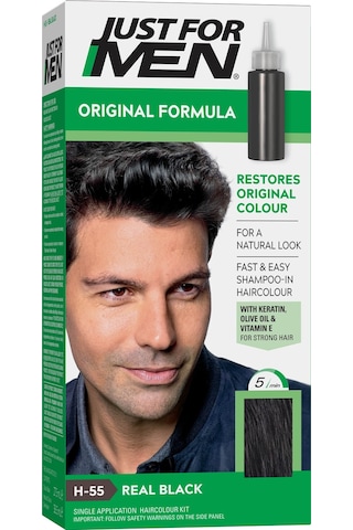 Just For Men Saç Boyası Siyah H - 55 Siyah