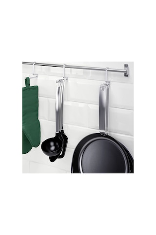 Ikea Kungsfors Banyo Askısı 3 Kancalı 10 X 8 Cm Krom