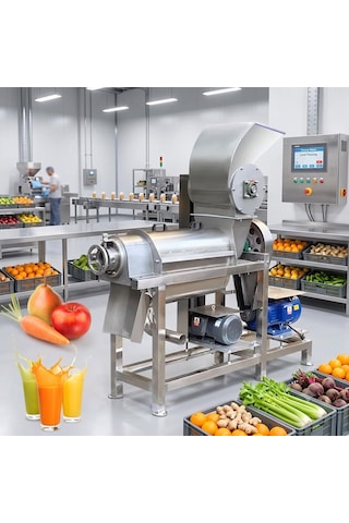 Dalle Dl-qd05 Meyve Parçalama Ve Sıkma Makinesi Endüstriyel Soğuk Pres Sıkacağı Extractor Makine