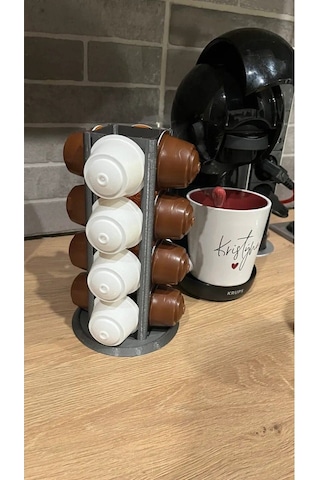 Dolce Gusto Kapsül Kahve Uyumlu Stand Siyah