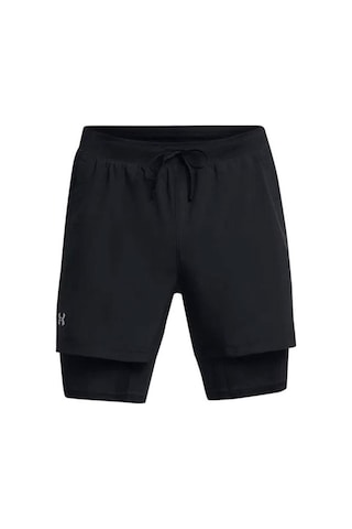 Under Armour Ua Launch 5'' 2-ın-1 Shorts Erkek Şort 1382640-001 Siyah-siyah