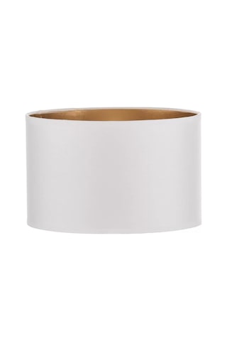 Levaillant Krem Abajur Şapka & Başlık - İçi Gold Kaplama, 30 Cm Çap, 21 Cm Yükseklik - Özel Üretim & Kusursuz Diğer