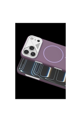 Joko Apple iPhone Uyumlu 17 Pro Max Export Magsafe Kapak - Mor