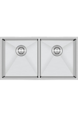 Crauf Stella 4580 Pvd Inox 2 Gözlü Paslanmaz Çelik Mutfak Eviyesi Inox