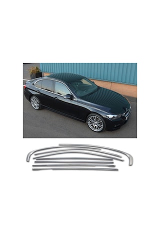 Bmw 3 Serisi F30 Krom Cam Çerçevesi Set 2012-2018 8 Parça