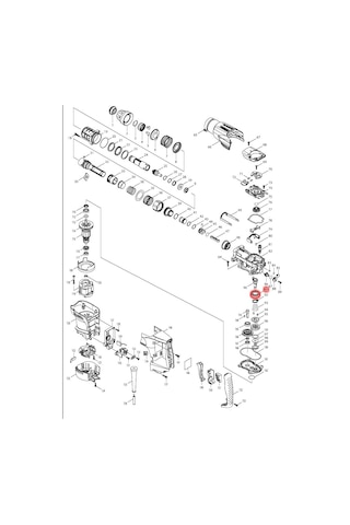 Makita HR3540C Rulman 6004 Ürün Kodu 211332-2