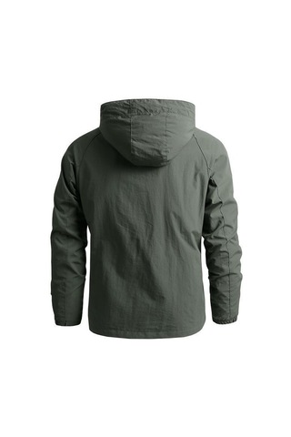 Hızlı Kuruyan Bol Günlük Erkek Ceketi Mavi