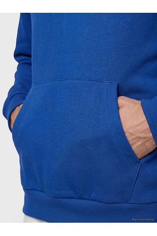 LC Waikiki Lc Waıkıkı Mavi Kanguru Cepli Erkek Hoodie