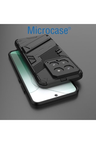 Xiaomi 14 Matrix Seri Armor Standlı Perfect Koruma Kılıf-al3416