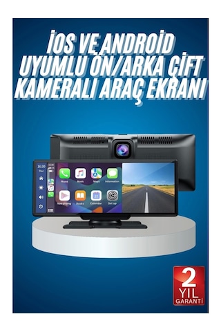4k Hd Ultra Araç İçi Ön Arka Kameralı Multimedya Ekran