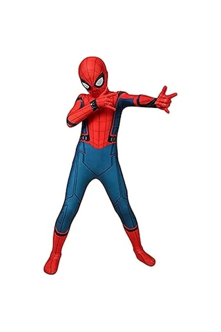 Tysm Jl Örümcek Adam Kostüm Çocuk Ve Yetişkin Tobey Macosplay