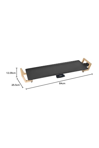Bestron Teppanyaki XL 1800 W Elektrikli Masa Üstü Retro Izgara
