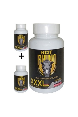 Hotrhino Xxxlcapsules For Men 3 Adet 60 Pcs Erkekler Için Büyütücükapsüller 60 Lı Hotrhino Xxxlcapsules For Men 3 Adet 60 Pcs Erkekler Için Büyütücükapsüller 60 Lı