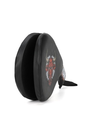 Titan Sport Taekwondo, Kick Boks Ve Muay Thai Kızgın Boğa Desenli Siyah Raket Ellik