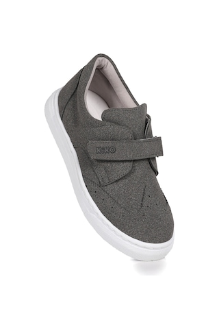 Kiko Kids Richie Cırtlı Günlük Erkek Çocuk Casual Ayakkabı Füme Füme