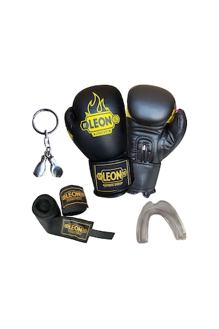 Kogam Leon Blade Training Boks Eldiveni, Bandaj Dişlik Anahtarlık Seti (465650350)
