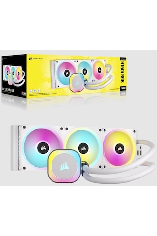 Corsair İcue Lınk H150i Rgb 360mm Intel Ve Amd Uyumlu İşlemci Sıvı Soğutucu