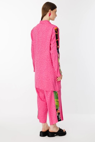 Ghisa Jakar Kumaş Leopar Desenli Pembe Takım 25ygstkm3068 Pembe