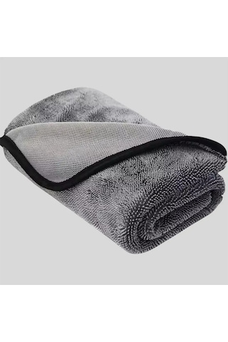 Newmix Premium 600 Gsm Çift Taraflı Twisted Bez Siyah