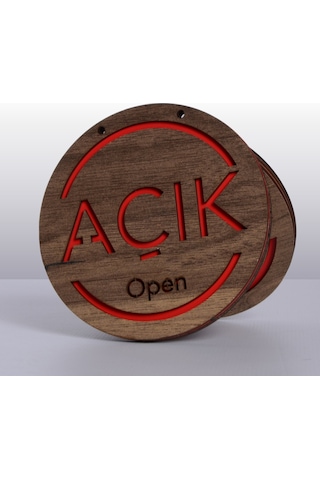 Kapı İsimliği Açık-kapalı