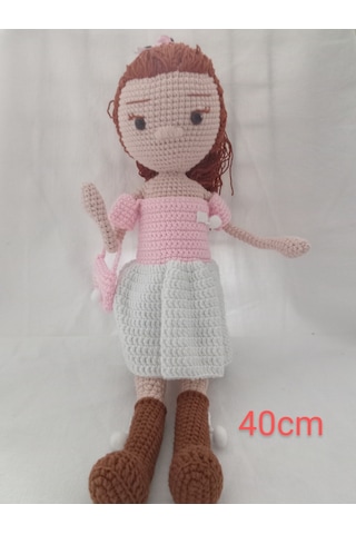 Amigurumi Pembe Kız Bebek