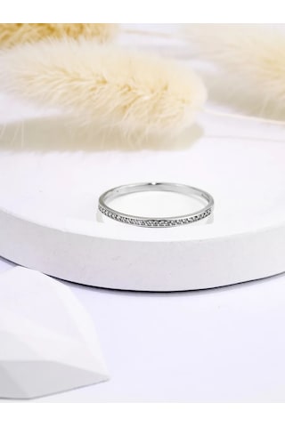 Sılver Whale 925 Ayar Gümüş, Taşlı Yüzük 275135734 Gri