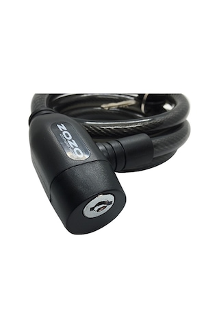 Briviga Anahtarlı Sipral Kilit 1120mm/12mm 2518 90006 Siyah