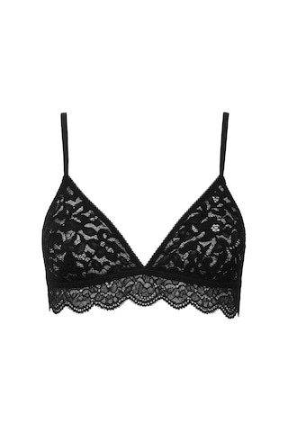 Deep Secret Full Dantel Soft Bralet Siyah