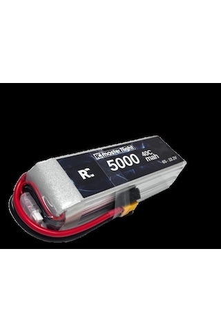 Masterflight 22,2v Li-po Pil 5000mah 40c 6s Lityum Polymer Batarya