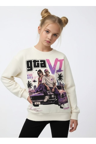 Seabubbles Gta Çocuk Sweatshirt Bej