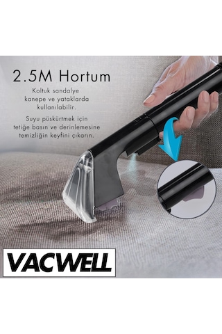 Vacwell Hidro Halı Ve Koltuk Yıkama Makinesi