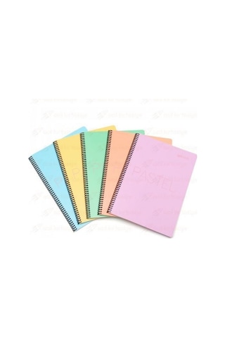 Mynote Flex Pastel Defter Spiralli Pp Kapak 60Yp Kareli A4