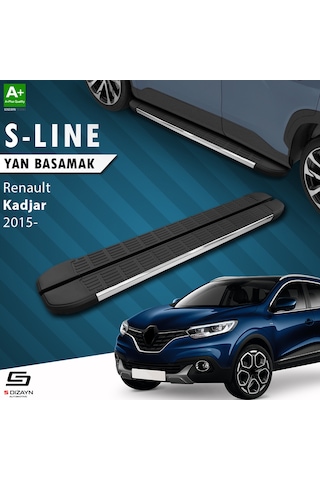 S-dizayn Renault Kadjar S-line Krom Yan Basamak 173 Cm 2015 Üzeri