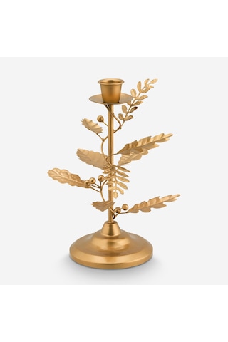 Pip Studio Altın Pirinç Şamdan 21,5 Cm
