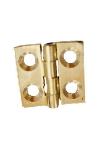 Pirinç Mini Yaprak Menteşe 20x20x18 Mm 2 Cm Mini Kapak Menteşesi / 5 Adet