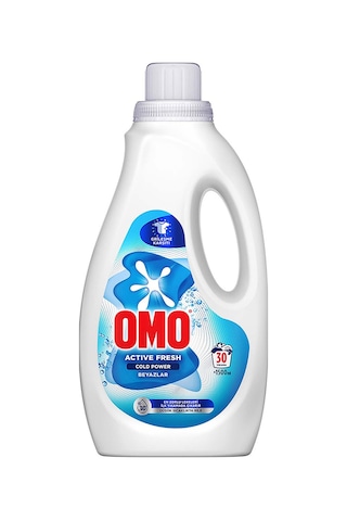 Omo Active Fresh Cold Power Beyazlar İçin Sıvı Deterjan 1500 Ml X1 Diğer