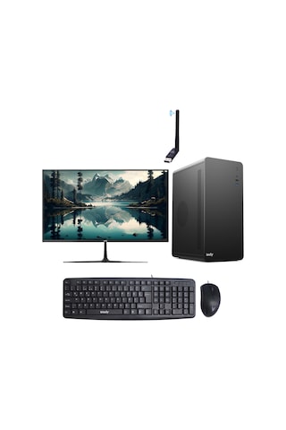 izoly M110 4A-X i5-4400 16 GB 256 GB SSD 22" Free Dos Masaüstü Bilgisayar