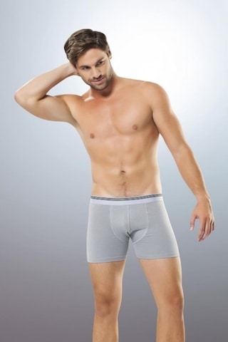 Anıt 1252 6'Lı Erkek Likralı Pamuk Boxer