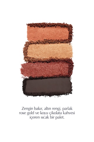Estee Lauder Göz Farı - Pure Color Envy Luxe Eyeshadow Quad Göz Far Paleti - Renk: 08 Wild Earth - 6 G